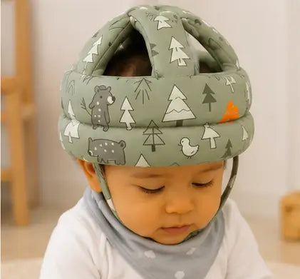 Baby Safety Helmet Head Protector Cap – Adjustable Soft Protective Helmet for Crawling, Walking & Toddler Safety