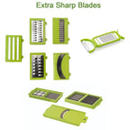 Kitchen Multipurpose 13-in-1 Vegetable & Fruit Chopper Cutter Slicer, Dicer, Grater & More