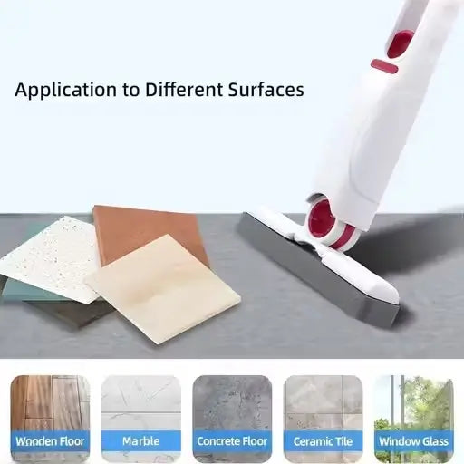 Sponge Mop for Kitchen Platform – Self Squeeze Magic Wiper