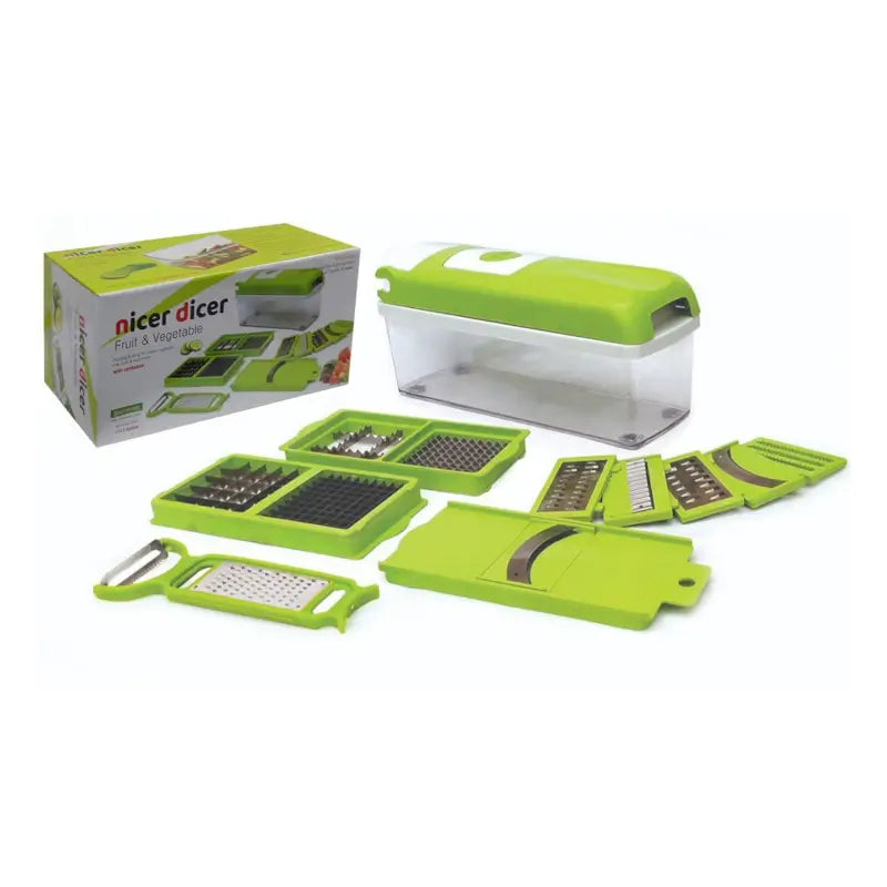 Kitchen Multipurpose 13-in-1 Vegetable & Fruit Chopper Cutter Slicer, Dicer, Grater & More