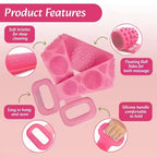 Silicone Bath Belt Body Scrubber – Back Scrubber
