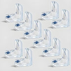 L shape transparent furniture corner protectors