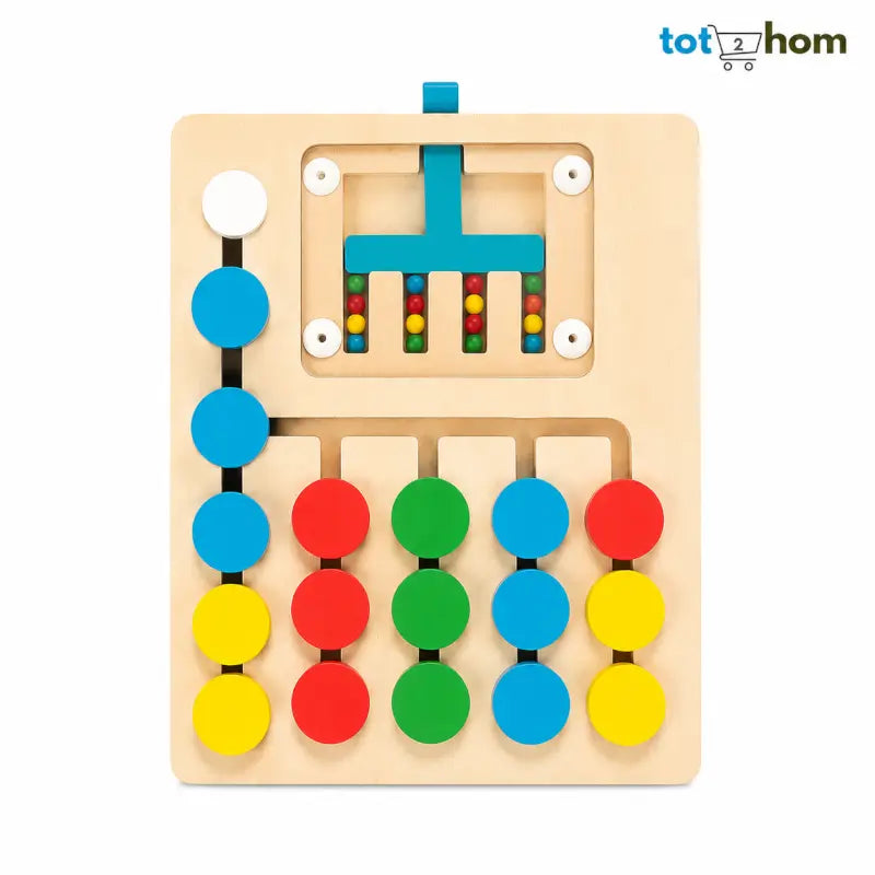 Wooden Colour Matching and Sorting Activity Toy for Kids