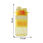Kids Water Bottle with Straw & Carry Strap | Leakproof BPA-Free Plastic Bottle for School, Travel & Outdoor Use 500ml