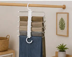 Foldable Clothes Hanger for Closet Storage