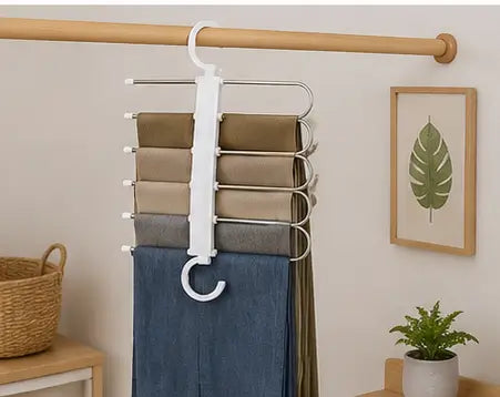 Foldable Clothes Hanger for Closet Storage