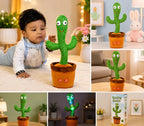 Dancing Musical Cactus Toy – Singing, Dancing Plush Interactive Sound Toy for Kids