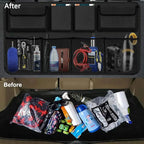 Car Backseat Organizer – Multi-Pocket Seat Storage Bag for Bottles, Accessories, Toys & Travel Essentials