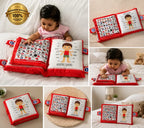 Alphabet Character Kids Pillow – Soft Cotton Printed Baby Pillow | Educational Letter Cushion for Kids