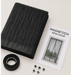 polyester mosquito net with center magnetic closure