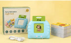 Rechargeable Talking Flash Cards Learning Toy for Kids