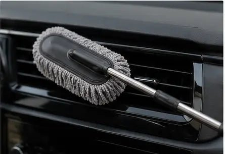 Portable Car Cleaning Kit – Handheld Vacuum Cleaner with Brushes & Microfiber Cloth for Interior & Exterior Cleaning