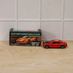 1:36 Scale Red Luxury Sedan Die-Cast Model Car