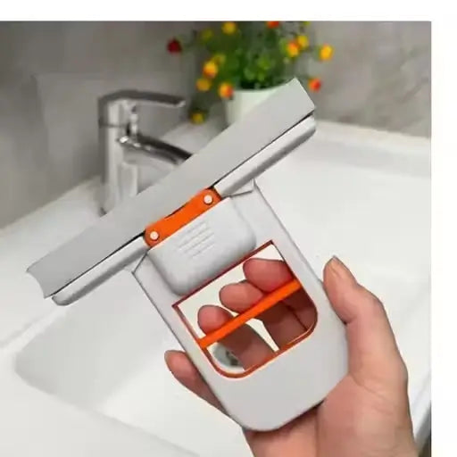 Mini foldable self squeezing handheld mop for home cleaning