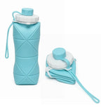 space-saving silicone bottle for school office and travel