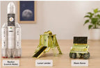 Imagimake Mapology Chandrayaan 3D Space Puzzle – ISRO Rocket & Satellite Educational Toy Set for Kids 5+ Years