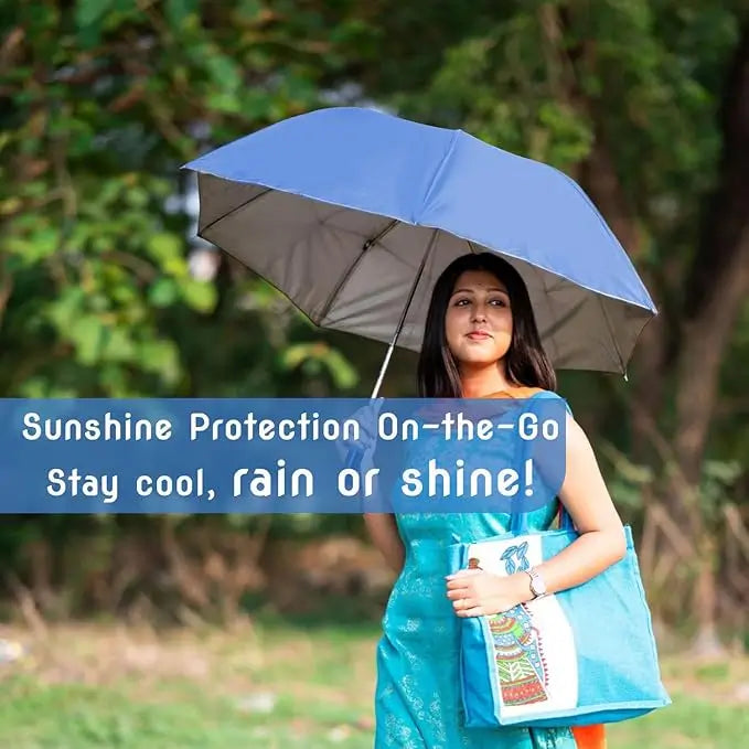 Capsule Shape Mini Folding Umbrella with Storage Case | Portable Pocket Umbrella | Waterproof Travel Umbrella for Men & Women