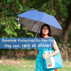 Capsule Shape Mini Folding Umbrella with Storage Case | Portable Pocket Umbrella | Waterproof Travel Umbrella for Men & Women