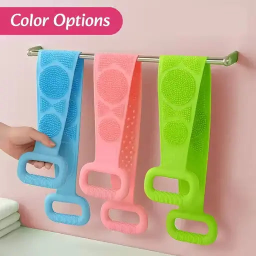 Silicone Bath Belt Body Scrubber – Back Scrubber