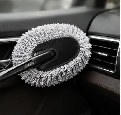 vehicle interior cleaning kit with microfiber cloth