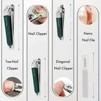 10-in-1 Stainless Steel Nail Clipper & Ear Cleaner Set