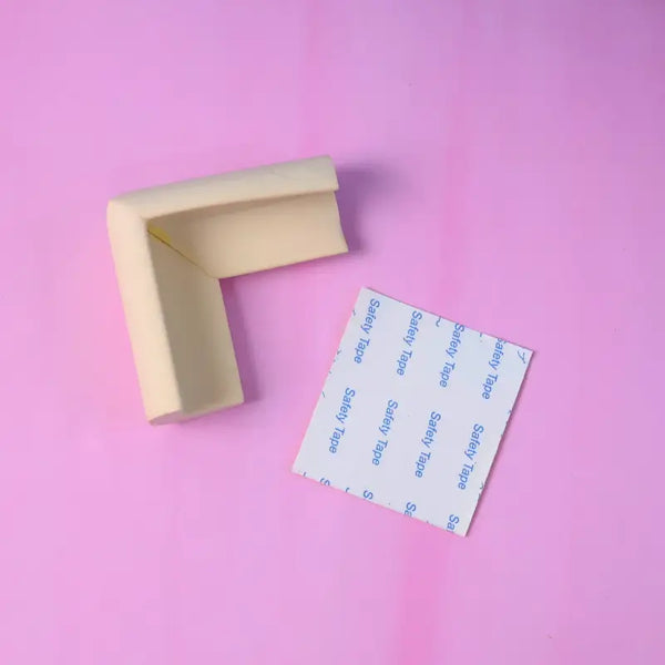 Soft Foam Corner Protectors for Baby Safety – Adhesive Table & Furniture Corner Guards for Home