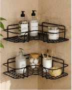wall mounted L-shape corner storage rack pack of 2