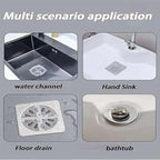 10 Pcs Shower Drain Mesh Stickers | Disposable Hair Catcher Drain Covers | Bathroom Floor Drain Filter