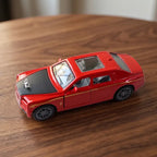 Red Luxury Sedan Model Toy Car with Opening Doors