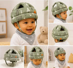 Baby Safety Helmet Head Protector Cap – Adjustable Soft Protective Helmet for Crawling, Walking & Toddler Safety