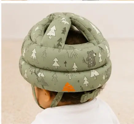 Baby Safety Helmet Head Protector Cap – Adjustable Soft Protective Helmet for Crawling, Walking & Toddler Safety
