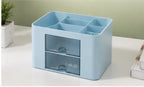 study table organizer with compartments and drawers