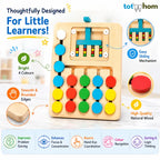 Kids Colour Matching Learning Activity Board