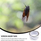 Mosquito Net Repair Tape Roll – Strong Self-Adhesive Fiberglass Mesh Patch for Window & Door Screens (5 × 180 cm)