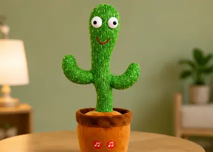 Dancing Musical Cactus Toy – Singing, Dancing Plush Interactive Sound Toy for Kids
