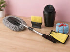 car AC vent cleaning brush and dashboard cleaning tools