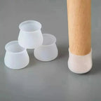 Flexible silicone furniture feet pads for indoor floor protection