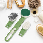 9-Piece Kitchen Cleaning Brush Set – Multipurpose Dish Scrubber Kit with Soap Holder for Kitchen, Sink, Bottles & Cookware
