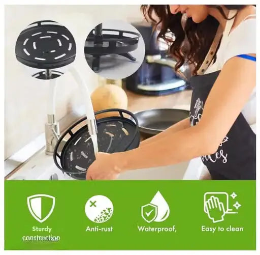 multi-layer rotating kitchen organizer for spices jars and bottles